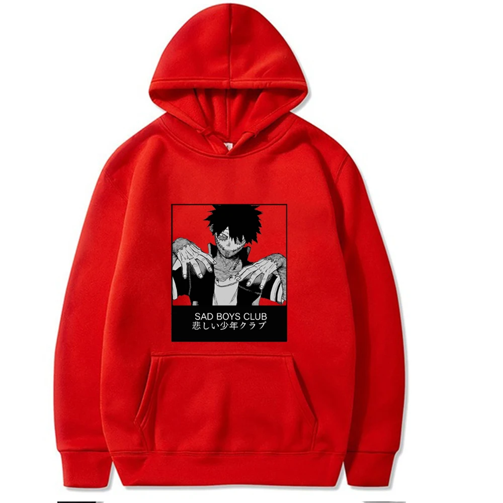 

My Hero Academia Hot Anime Hoodie Pullovers Tops Autumn Casual Uniex
