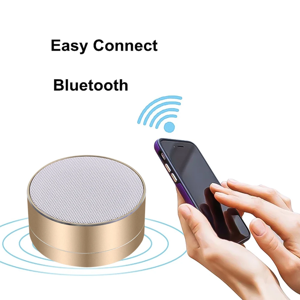 Миниатюрный Bluetooth динамик A10 портативный автомобильный комплект музыкальный