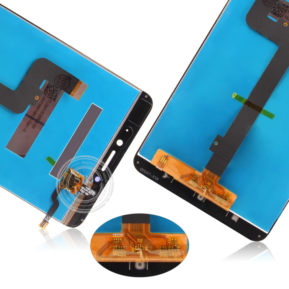 6.44-дюймовый 1920x1080 IPS LCD-дисплей для XIAOMI MI MAX 2 с сенсорным экраном для Max2 Mi Max Дигитайзер с рамкой Запасные части.