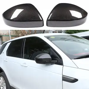 1 pair rear view mirror covers caps for land rover discovery sport jaguar f pace free global shipping