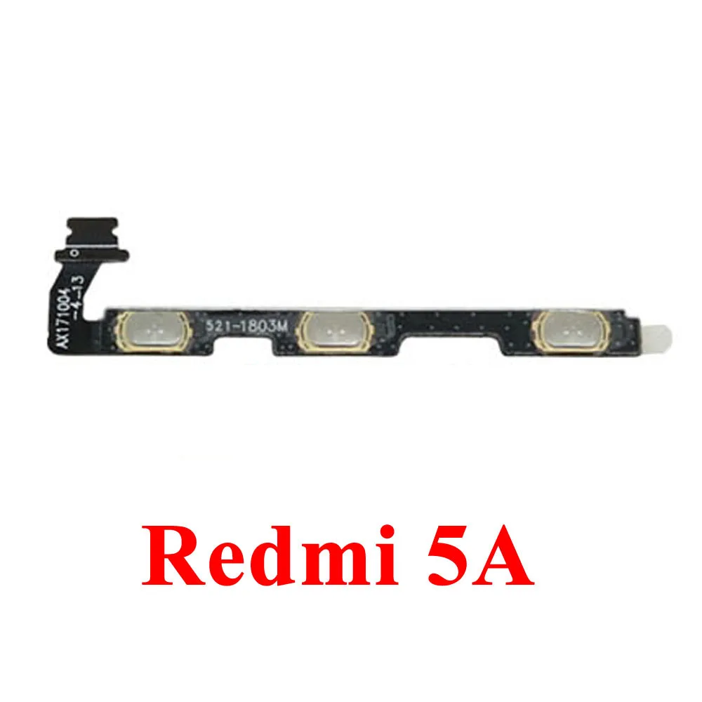 Кнопка включения и выключения громкости гибкий кабель для Xiaomi Redmi 3S 4A 5 Plus Note 2 5A 4 3