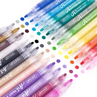acrylic paint pens for rock painting 24 colors water based medium point 2 5mm assorted colors odorless acid free non toxic