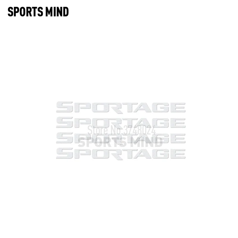 

4 х виниловые автомобильные аксессуары для KIA Sportage, наклейки на дверные ручки автомобиля, наклейки