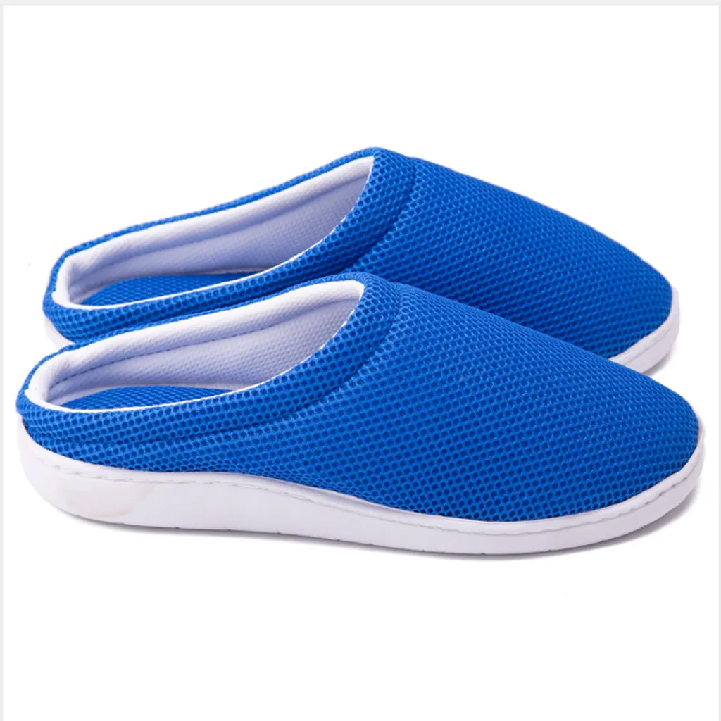 Мужские зимние тапочки Домашние удобные легкие и мягкие из сетчатого материала