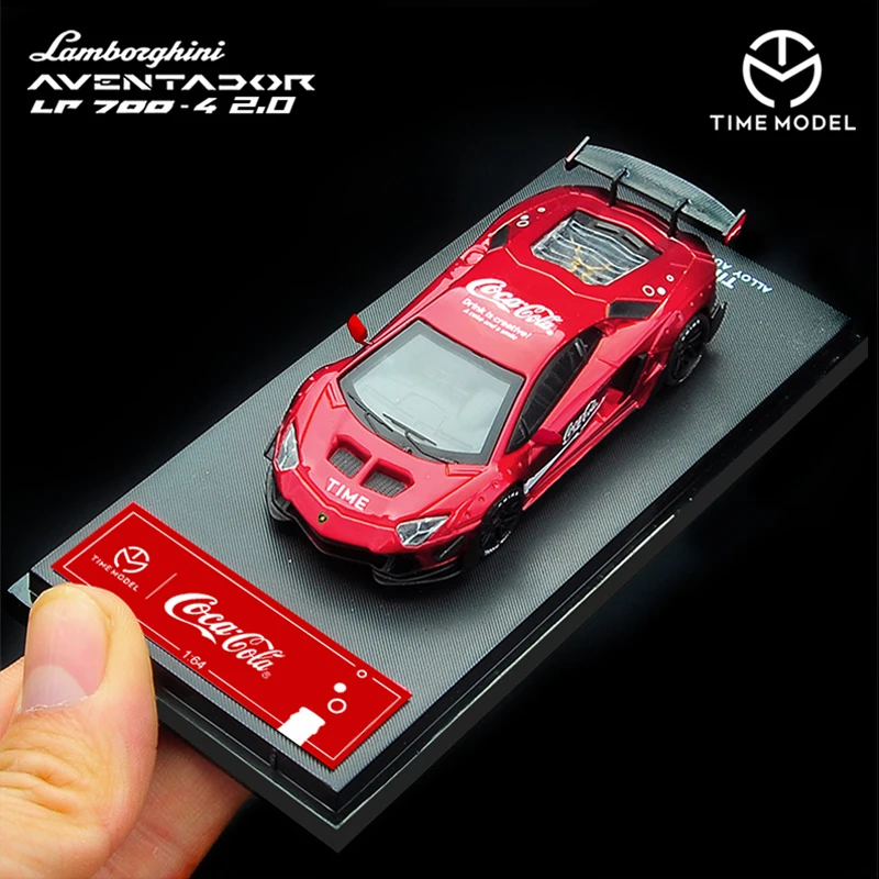 

Time Micro 1:64 Lamborghini LP700 Cola Version Alloy Model Car Die-cast Vehicle Collection
