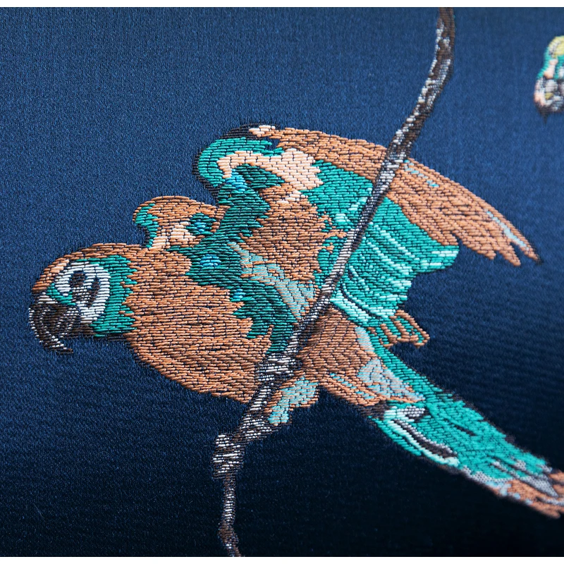 

Medicci Home Orange Jungle Leopard Lumbar Pillow Cover High Precision Jacquard Gorgeous Chic Cushion Case Unique Family Gifts