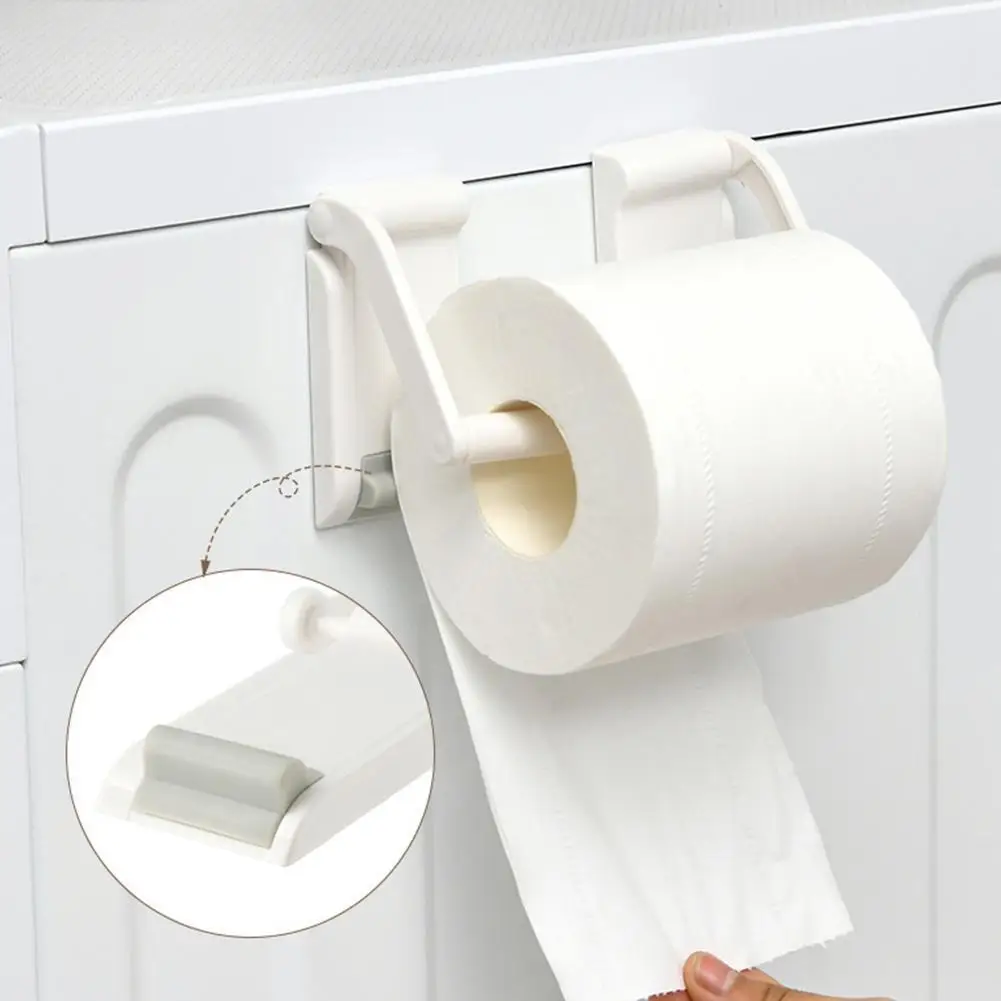 

New Paper Towel Storage Rack Cling Film Wall Shelf Refrigerator Organizer Absorption Sundries Hook Magnetic Kitchen Up Supp N1R1