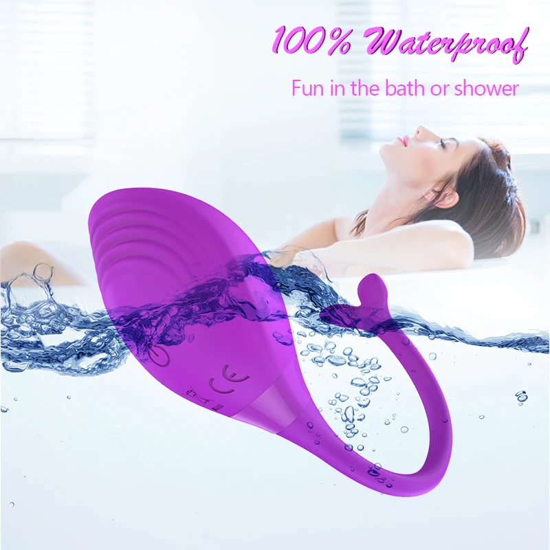 Вагинальный вибратор для женщин вибрирующее яйцо шарик Кегеля беспроводные