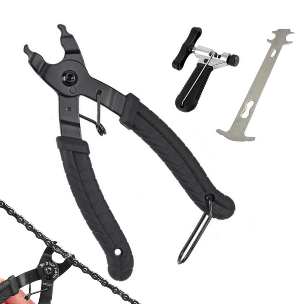 

Плоскогубцы для снятия цепи велосипеда, резак для цепи, линейка, быстросъемная Пряжка, волшебный инструмент для снятия цепи