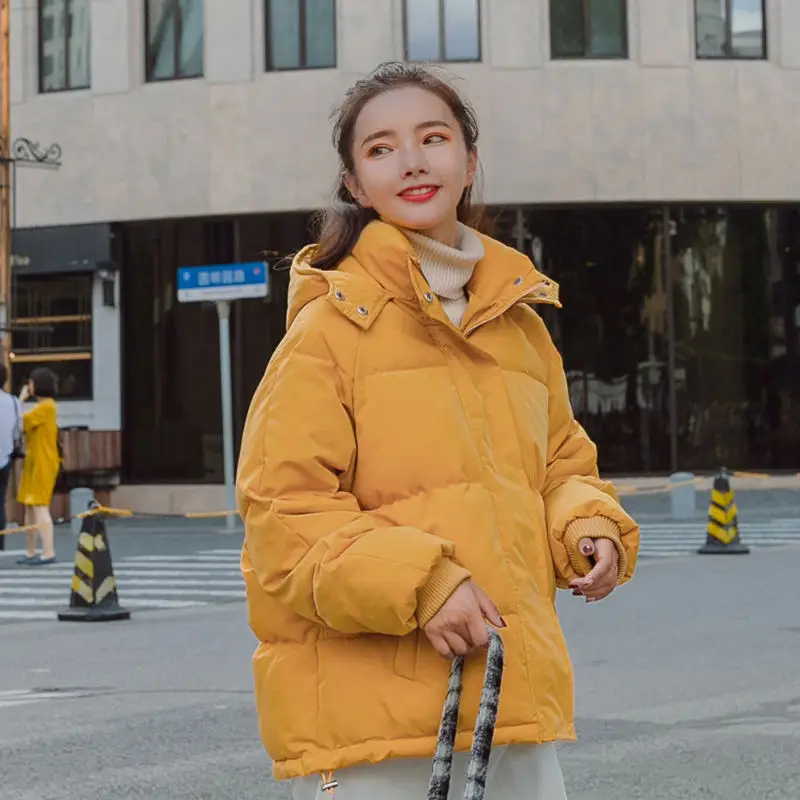 2019 Зимний пуховик из хлопка женская теплая парка Mujer Осеннее утепленное пальто с