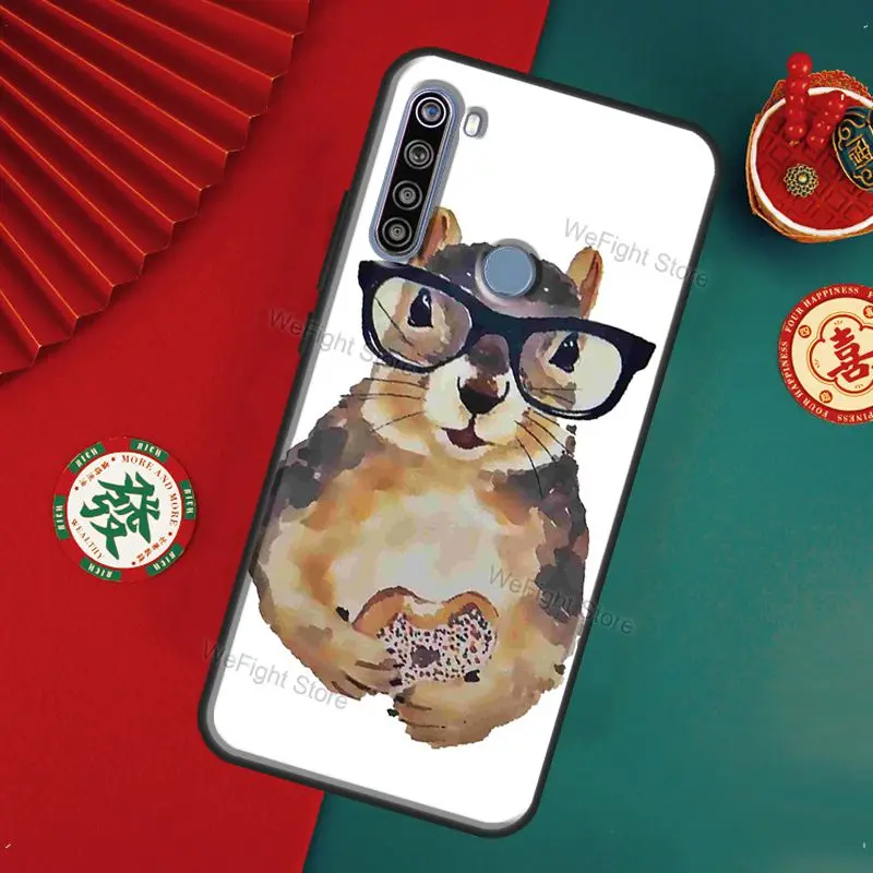 Чехол с мультяшными животными и белкой для Xiaomi Redmi Note 11 Pro 8 9 10 9S 10S чехол 9A 9C 9T |