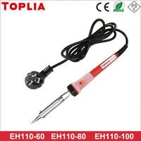 toplia eh110 6080100 external heat type electric soldering iron 6080100whigh power soldering pen electric soldering iron set