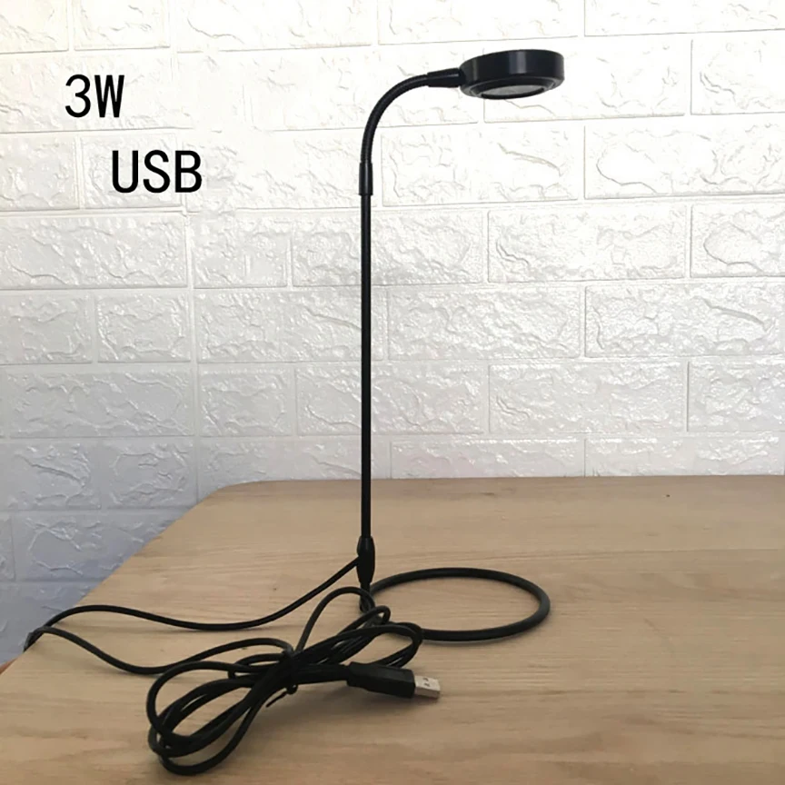 

Настольная светодиодсветильник для выращивания растений, 3 Вт, для дома, для палатки, для выращивания цветов, светодиодная ламсветильник, USB,...