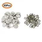 Фиксирующие винты для потолочной ткани салона автомобиля, 30 шт., фиксирующая Пряжка фиксатор заклепок, кнопка ремонта автомобильной фары