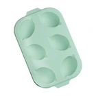 6 антипригарных сковородок для маффинов, форма для выпечки лимонного цвета, сковорода для кексов, материал для силикагеля, фотоформа