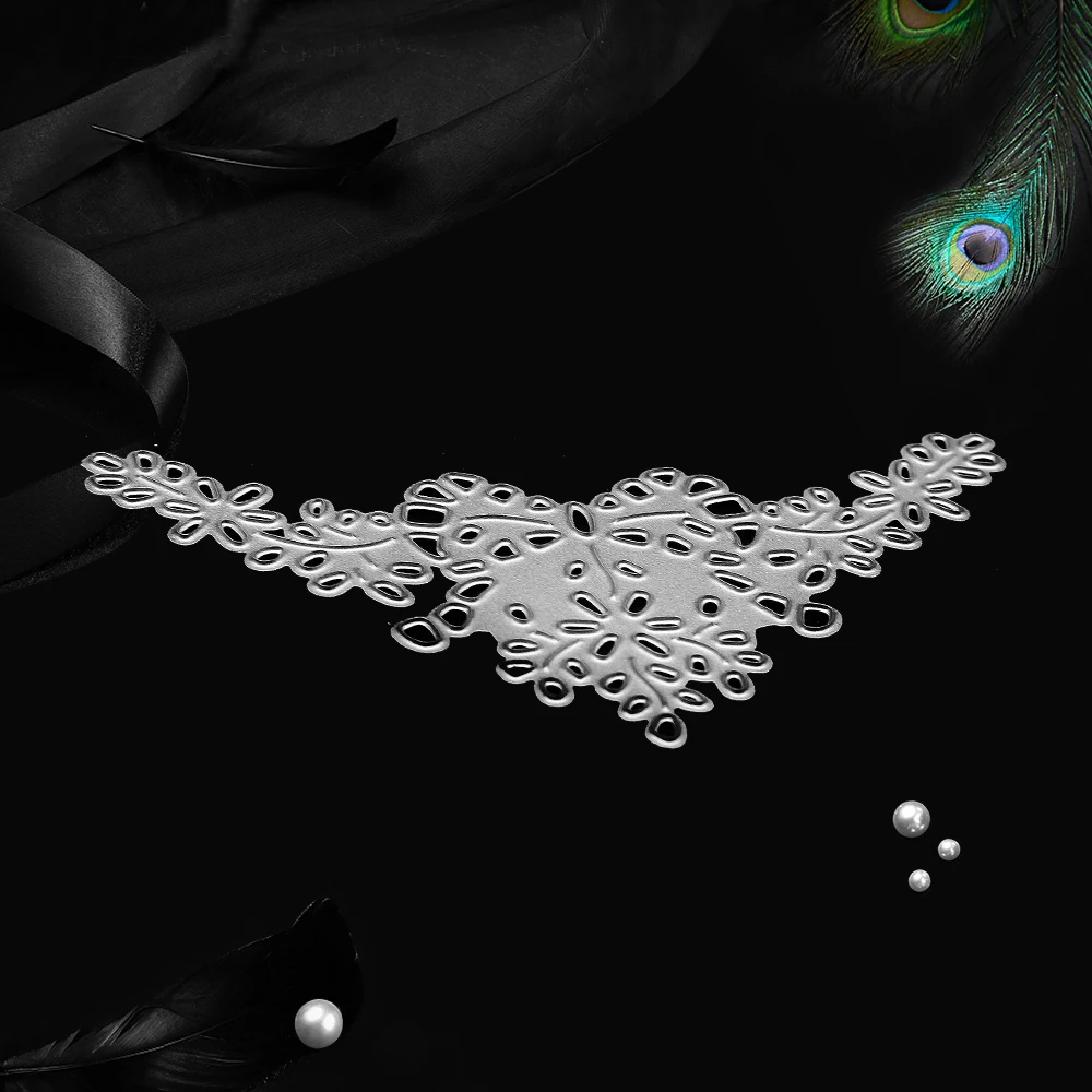 Пустотелые кружевные металлические Вырубные штампы для рукоделия рельефное