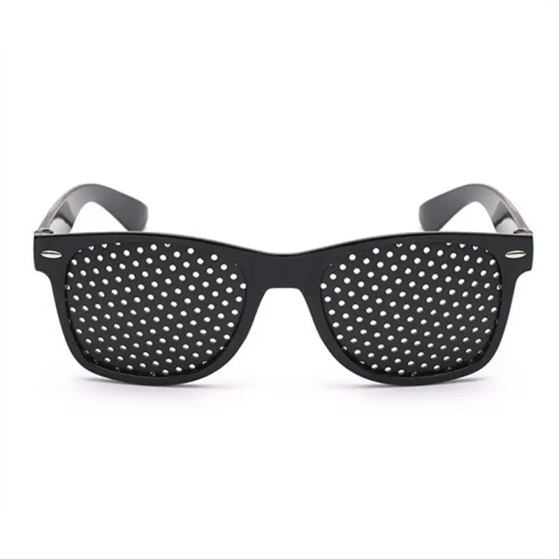 

Vision Care Exercise Cycling Eyewear Pin Hole Eye Training Pinhole Glasses Camping Unisex Eyeglasses Outdoor Improve Eyesight
