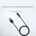 Магнитный зарядный кабель для умных часов, 2 штырька, 4 мм