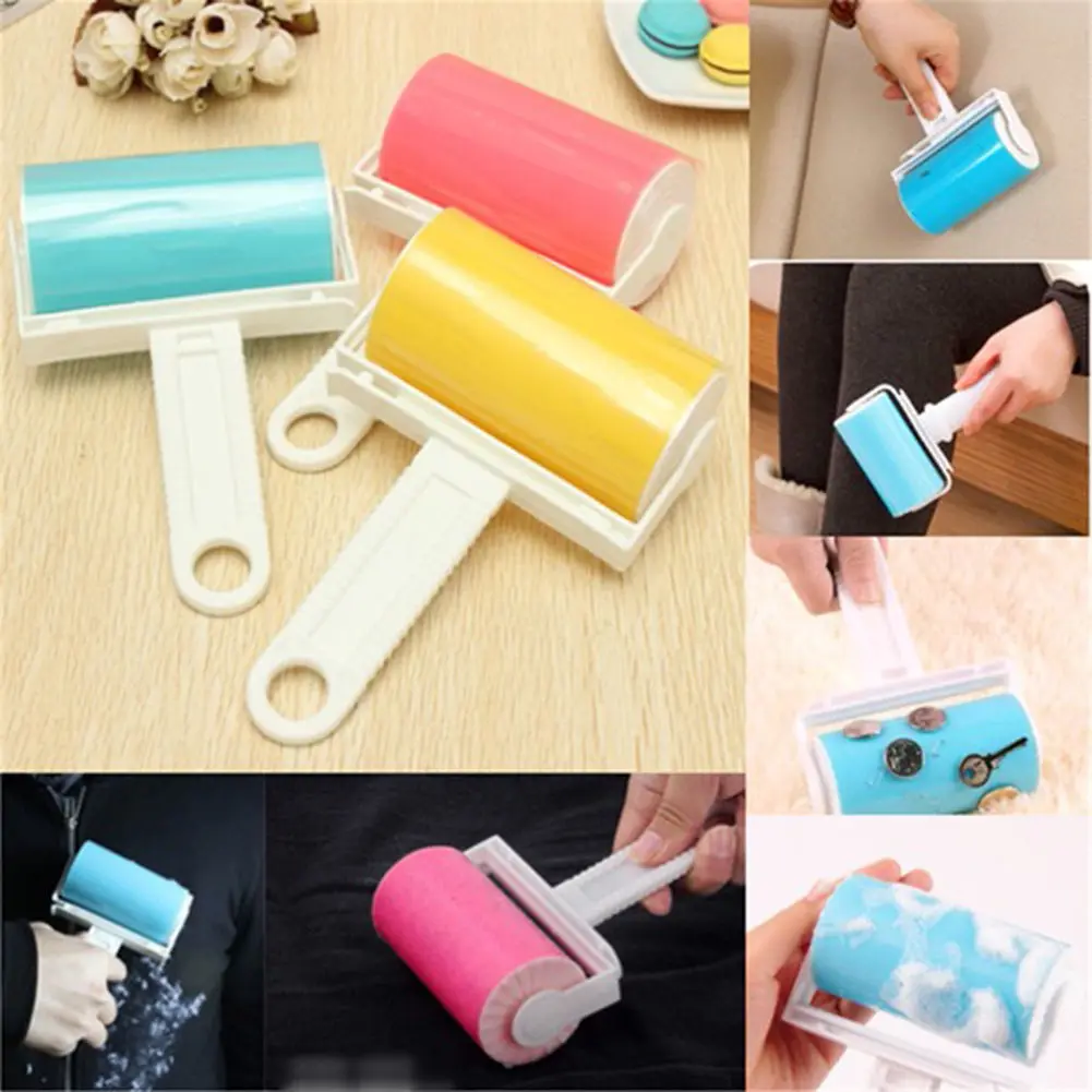 

The Best-Selling Explosive Dust Roller Can Be Washed Roller Cleaning Brush Cleaning Tool Sticky Pet Plush Brush Can Be Reused