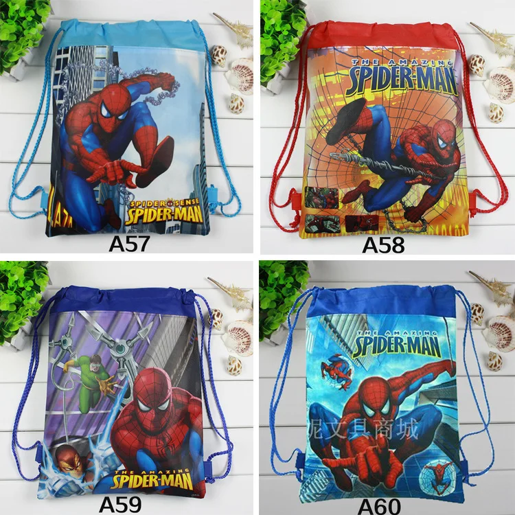 Disney Marvel сумка для хранения с человеком пауком аниме замороженным Микки Маусом