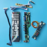 kit for mt170en01 17 0 lcd 2ccfl monitor 30pin tv controller board keyboardremoteinverter lvds vga usb av hdmi compatible