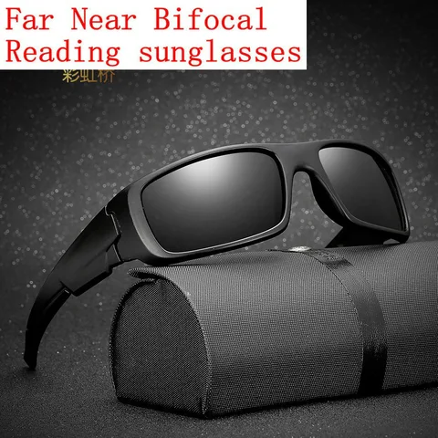 Бифокальные очки для чтения, мужские, женские, мужские, Мультифокальные, пластиковые, пресбиопические, спортивные солнцезащитные очки UV400 NX