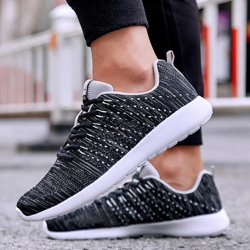 Мужские теннисные туфли мужские легкие кроссовки для бега на открытом воздухе