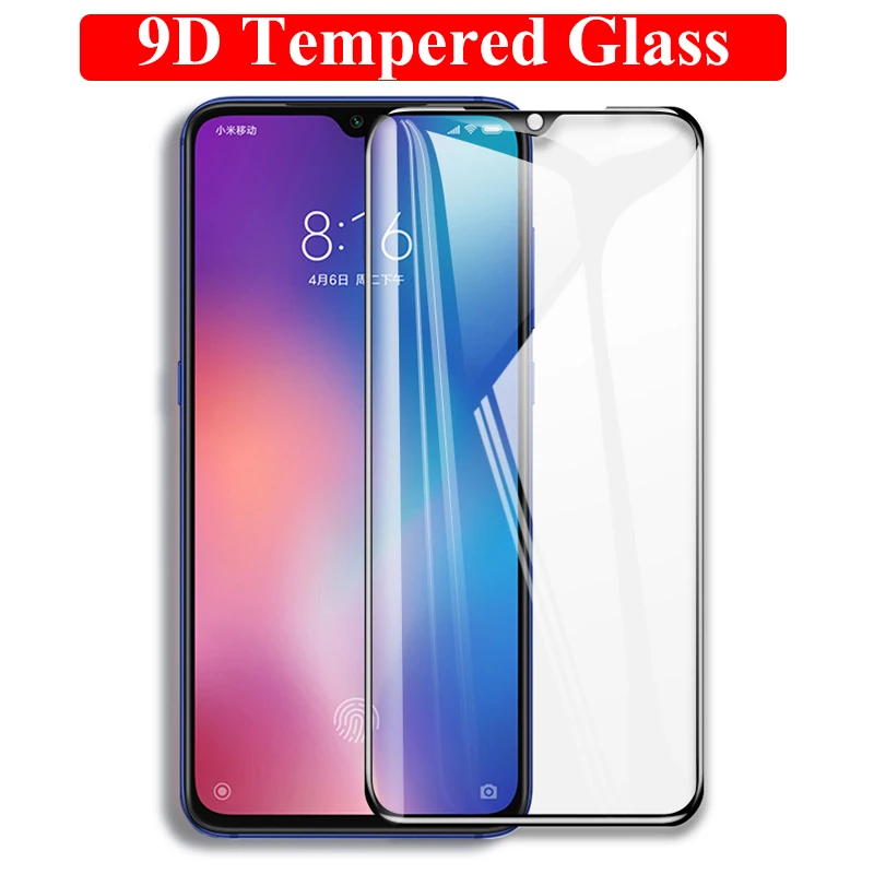 Закаленное стекло 9D для Xiaomi Mi 9T Pro 9X 9 SE X Mi9t Mi9 Mi9x Mi9se Mi9tpro 9tpro 9se | Мобильные телефоны и