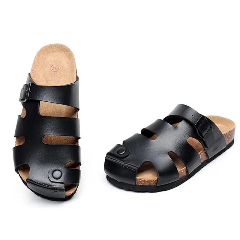 COSMAGIC 2021 Новые летние пляжные пробковые шлепанцы унисекс женские повседневные