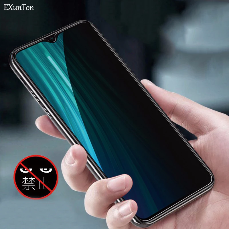 Антишпионское закаленное стекло для Xiaomi Redmi Note 8 Pro Защита экрана Note8 Антибликовая
