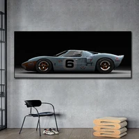 classic muscle car posters ford mustang shelby ford canvas painting scandinavian wall art picture for living room home decor