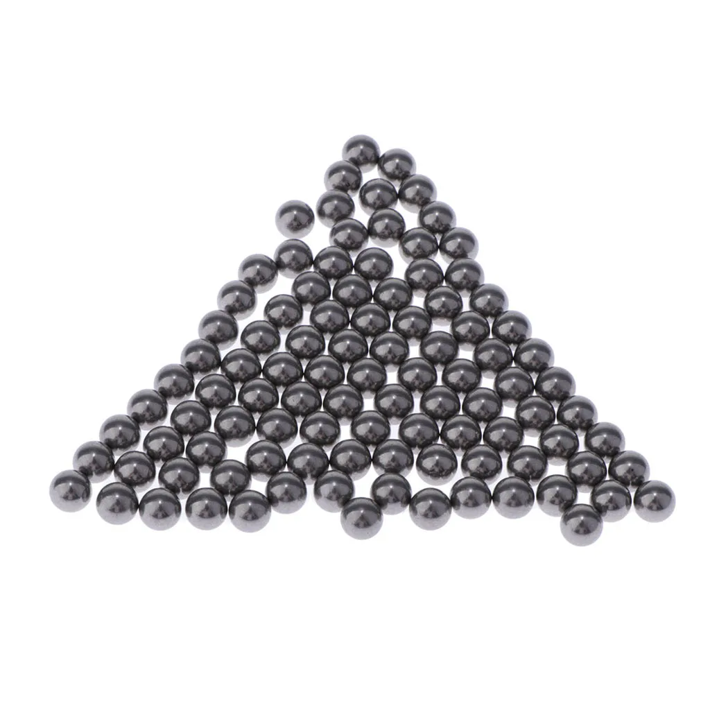 Pack of 100 5mm Smooth Stainless Steel Mini Paint Mixing Balls Accessories | Игрушки и хобби