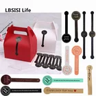 Длинные Стикеры с круглой головкой LBSISI Life, ручная работа, специально для вас, милые, для дня рождения, этикетки для печати, канцелярские наклейки