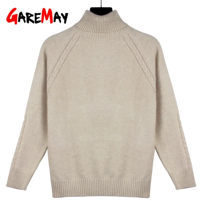 Женский свитер с высоким воротом Осенний свободный капюшоном Осень-зима 2020 |