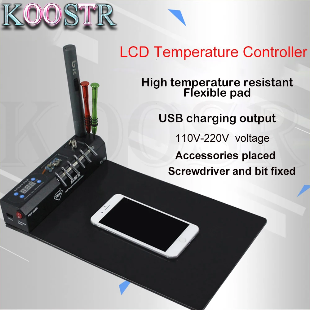 Novecel устройство для снятия рамы мобильного телефона для iphone 8 Plus XS все серии ЖК-экран разделитель напряжения 220 В