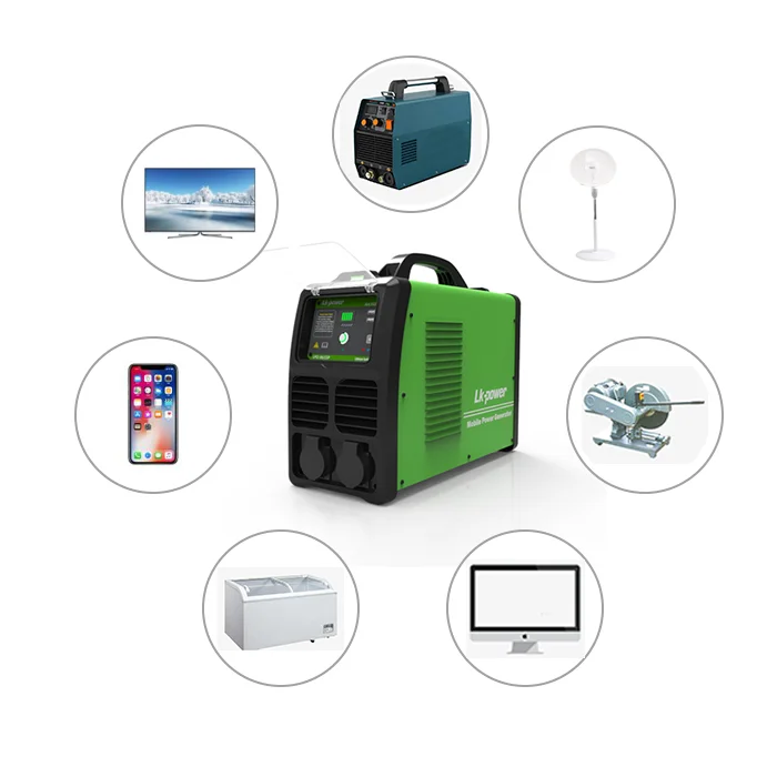 

3600 Watt portable battery power station with inverter