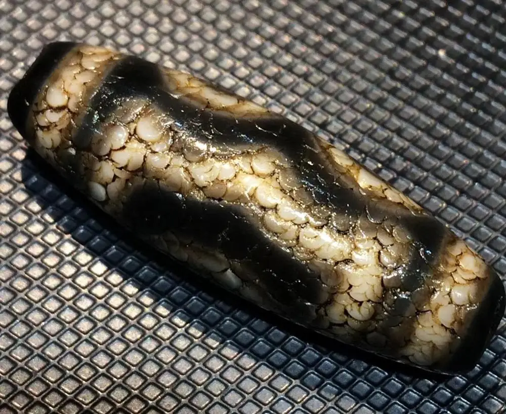 Волшебная Мощность Коллекционная сокровище Тибетский старый жирной Агат полный