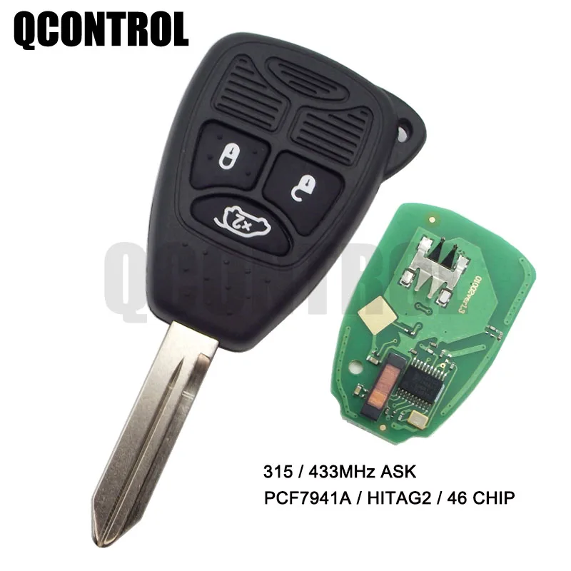 QCONTROL автомобильный пульт дистанционного управления для Chrysler Jeep Dodge 200 Convertible Sebring