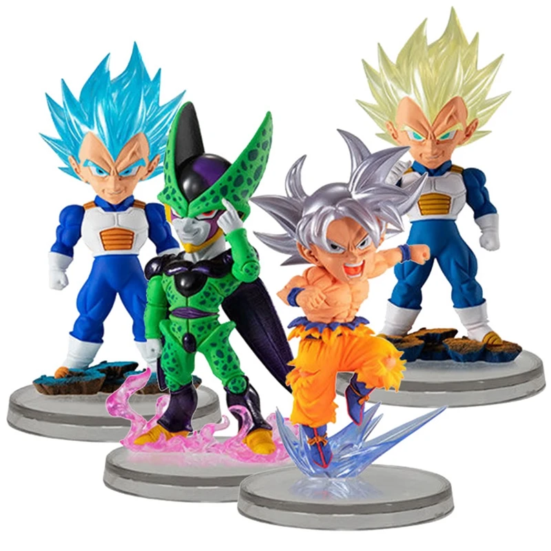 WSTXBD оригинальный BANDAI Gashapon dragon Super UG10 Cell Goku UI фигурка Вегета игрушки Фигурки