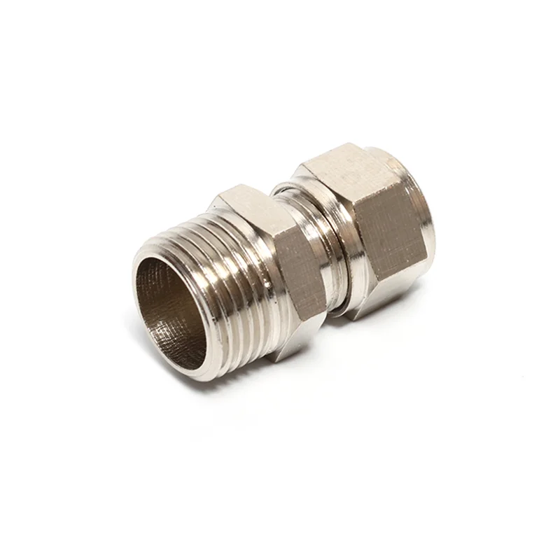 Пневматический фитинг 1/8 &quot1/4" 3/8 &quot1/2" BSP наружная резьба 4 6 8 10121416 мм OD трубка