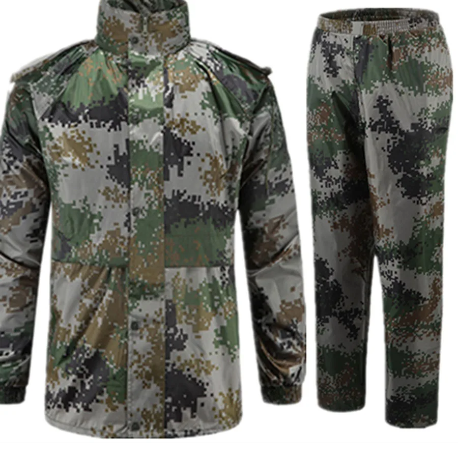

Men Rainsuit Waterproof Camo Breathable Fishing Overalls Rain Parka Coat Men Rain Coat Boots Pvc Overall Impermeable W
