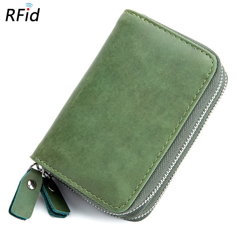 Многофункциональный кошелек унисекс из натуральной коровьей кожи с отделением