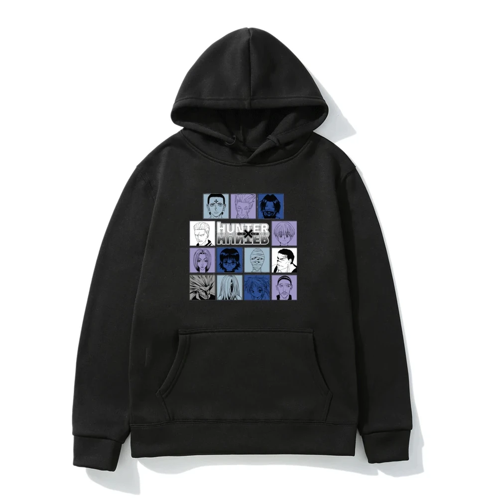 

Anime Hunter X Hunter Hoodie Men Phantom Troupe Clothes Hisoka Chrollo Pullover Unisex Camiseta Winter Fleece Sweatshirts New