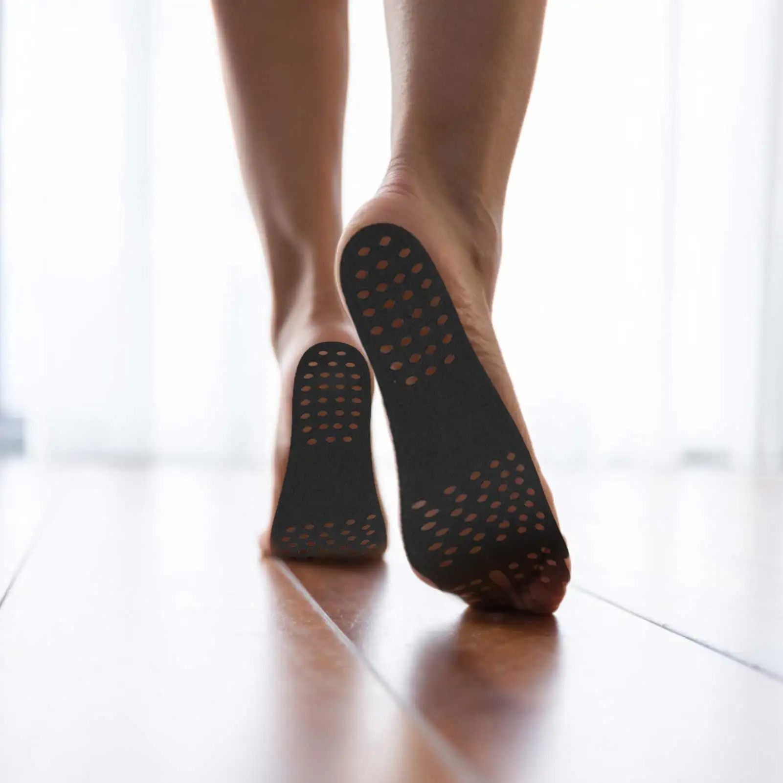 

Beach Foot Patch Pads Silicone Unisex Eco-Friendly Foot Adhesive Pads Comfortable Waterproof Invisible Anti-skid Shoes Mats