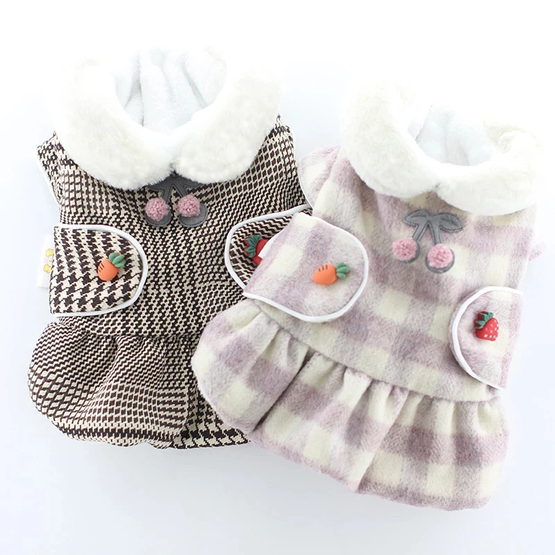 

Одежда для маленьких собак, одежда для домашних животных, зимняя флисовая одежда для собак, пальто для щенков и кошек, одежда для Йорка, поме...