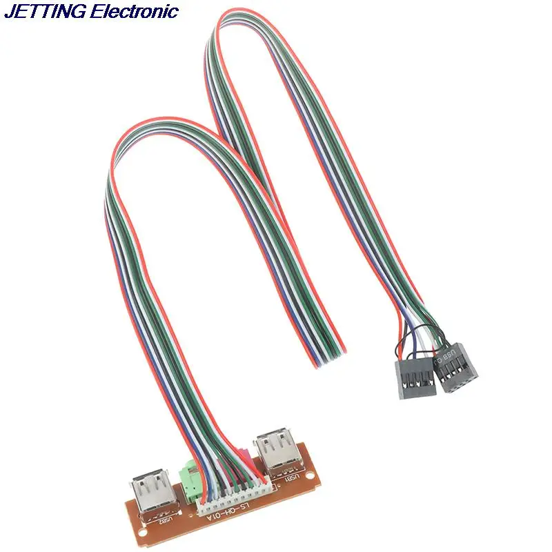 

1 шт., чехол для компьютера с 2 USB-портами, 6,8 см