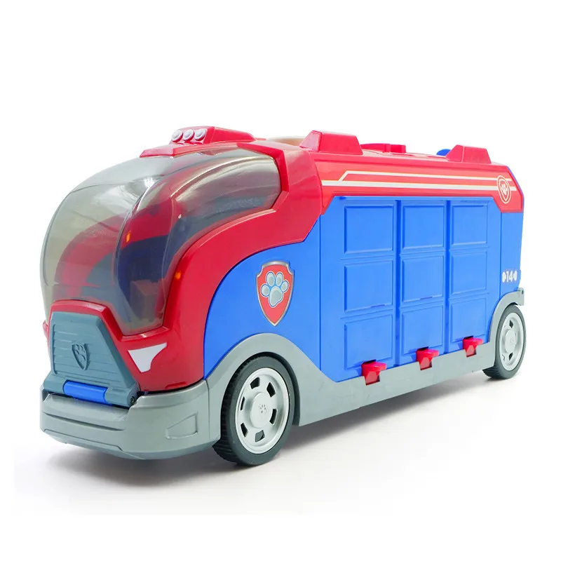 С принтом из мультфильма Щенячий патруль набор игрушек для спасения база