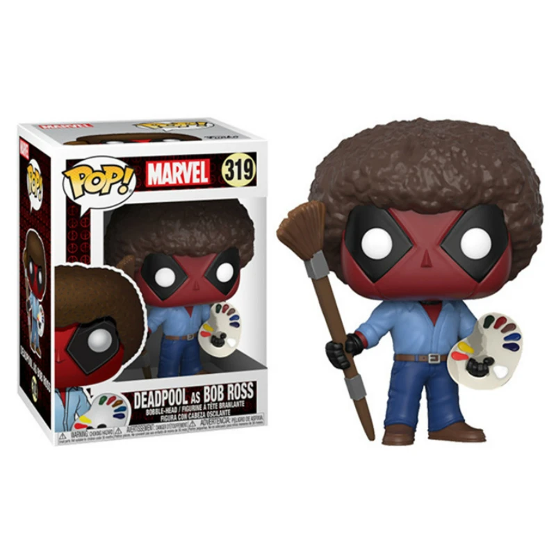 Funko pop игрушки Deadpool для детей куклы модель Фигурка Коллекционная модель игрушки для детей подарок - Цвет: 319 With box