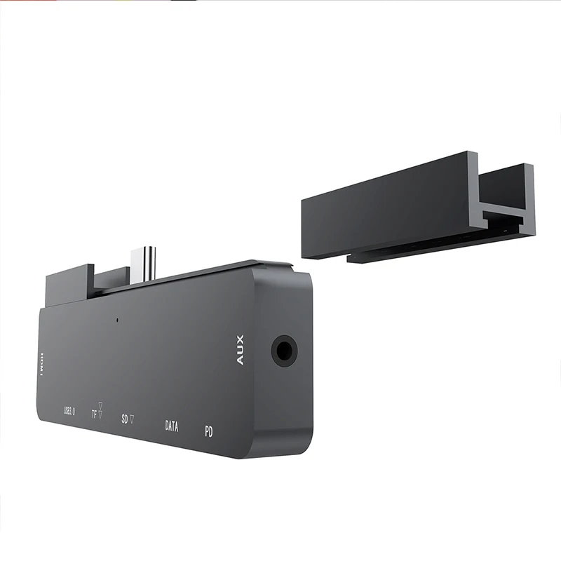 USB C концентратор мульти 3 0 с 2 со слотом для Sd Tf карты Aux портом 7 в 1 док-станция Macbook