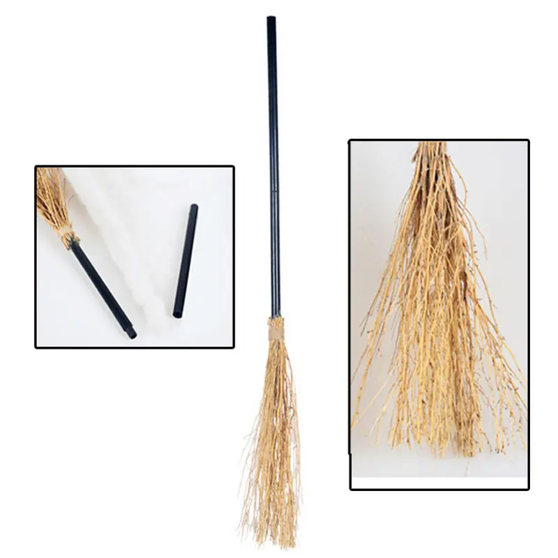 Костюм для Хэллоуина вечерние соломенные булочки детей и взрослых Фэнтези метла